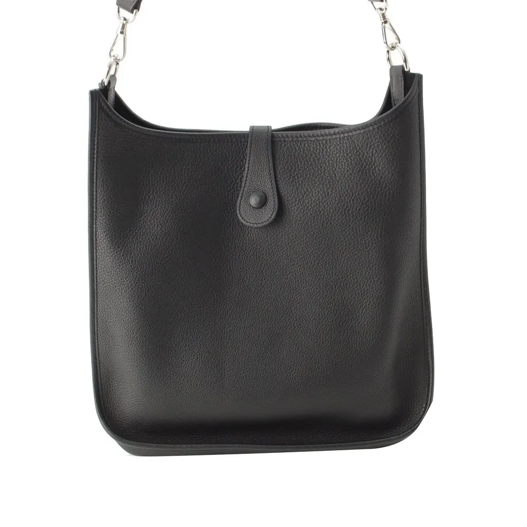 Hermès Clemence Evelyne I 33 Black Leather Very good - Inside View