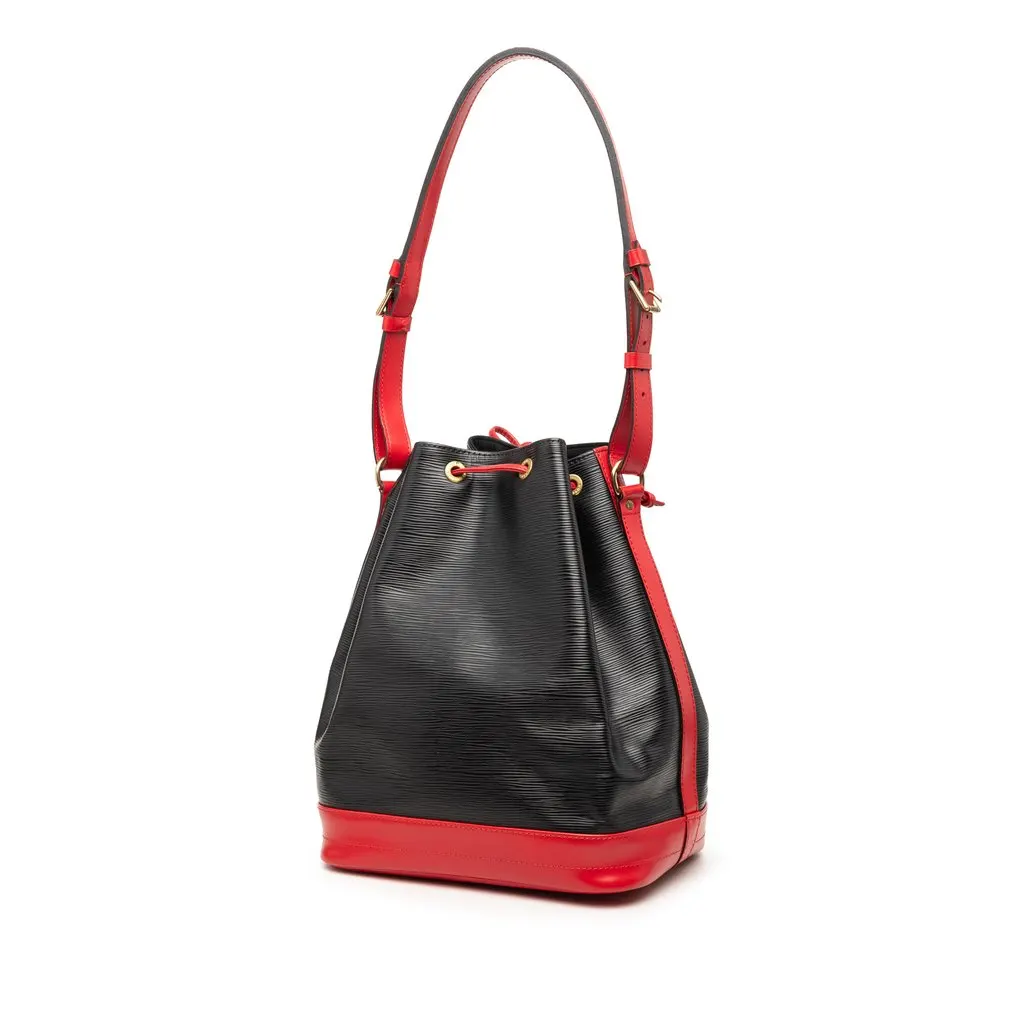 Louis Vuitton Epi Bicolor Noe GM Black Leather Very good - Back View