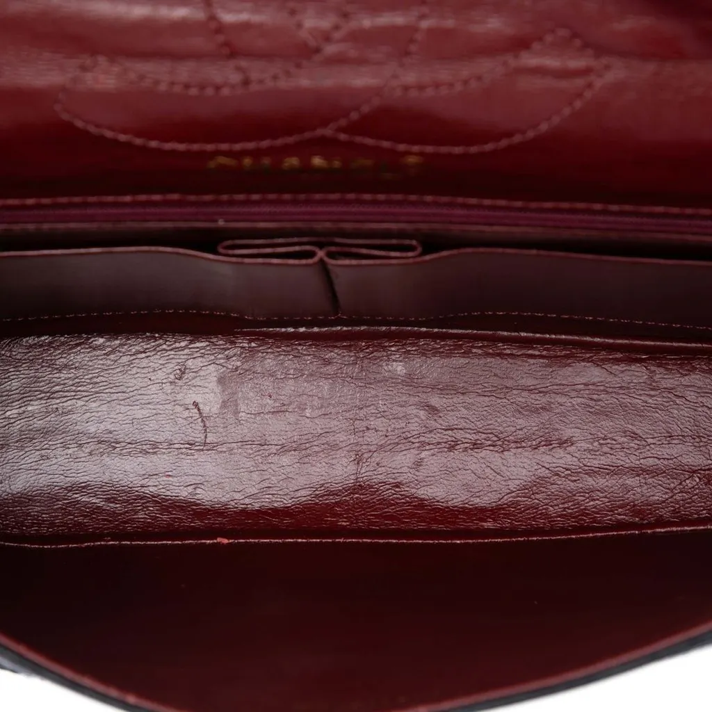 Chanel Limited Edition Paris Quilted Lambskin Double Flap Black Leather Very good - Model View