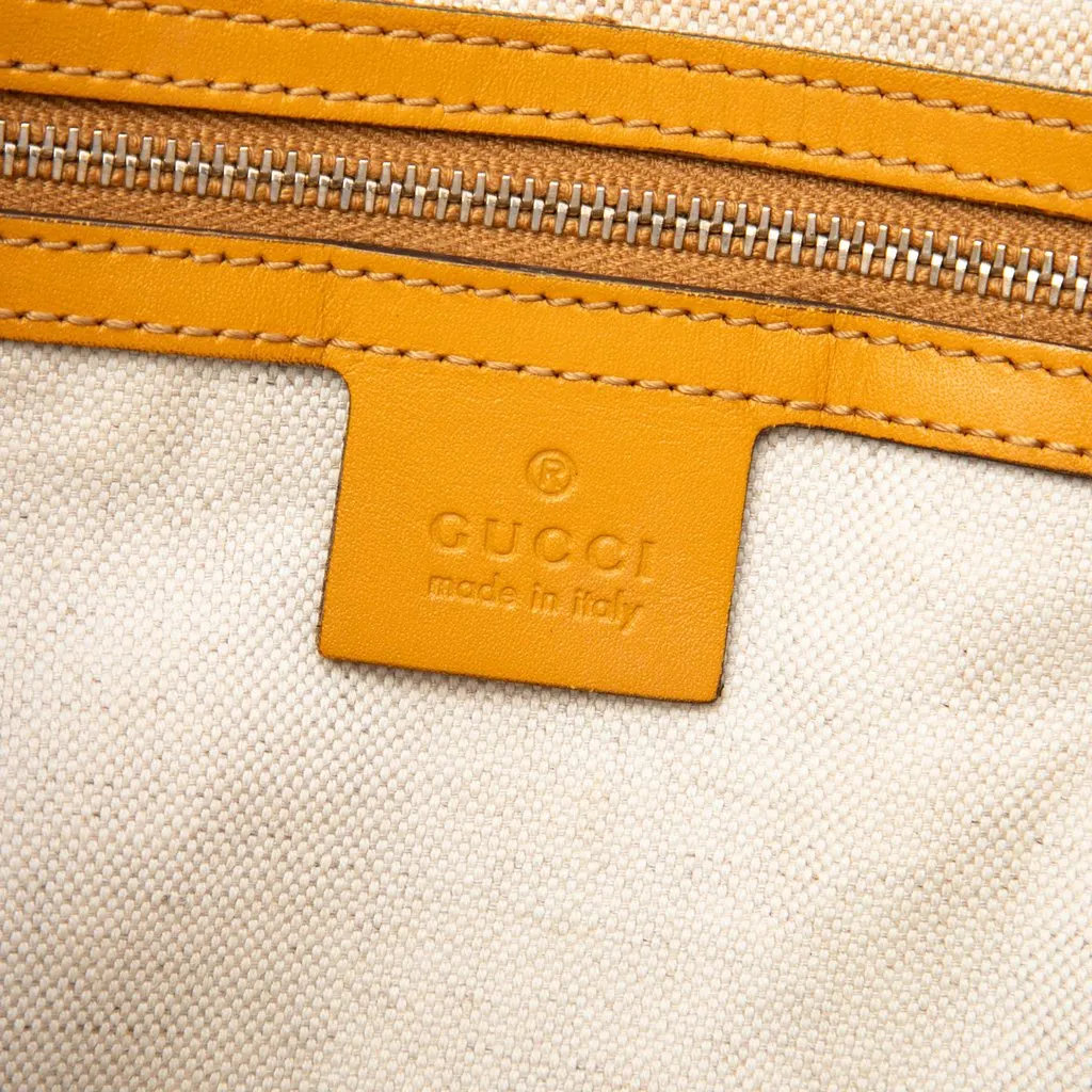 Gucci Medium GG Canvas Joy Boston Bag Beige Canvas Good - Box View