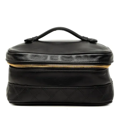 Chanel CC Quilted Lambskin Vanity Bag