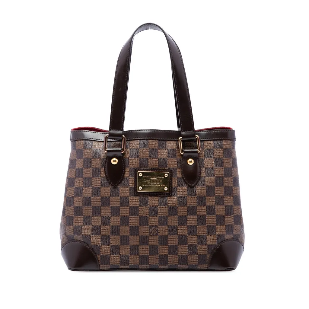 Louis Vuitton Damier Ebene Hampstead PM Brown Canvas Very good - Front View