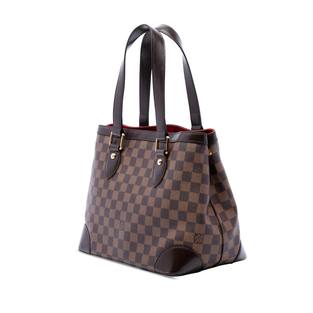 Louis Vuitton Damier Ebene Hampstead PM Brown Canvas Very good - Back View