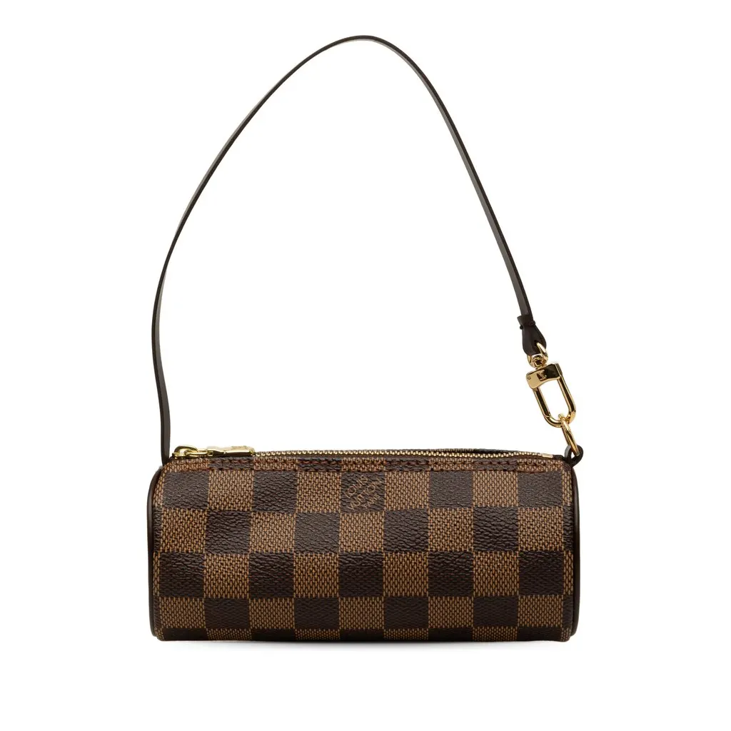 Louis Vuitton Damier Ebene Papillon Pochette Brown Very good - Front View