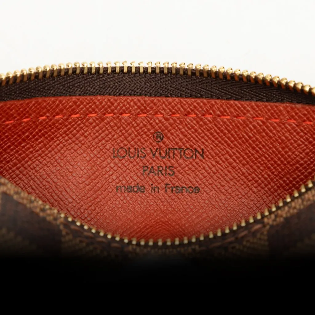 Louis Vuitton Damier Ebene Papillon Pochette Brown Very good - Box View
