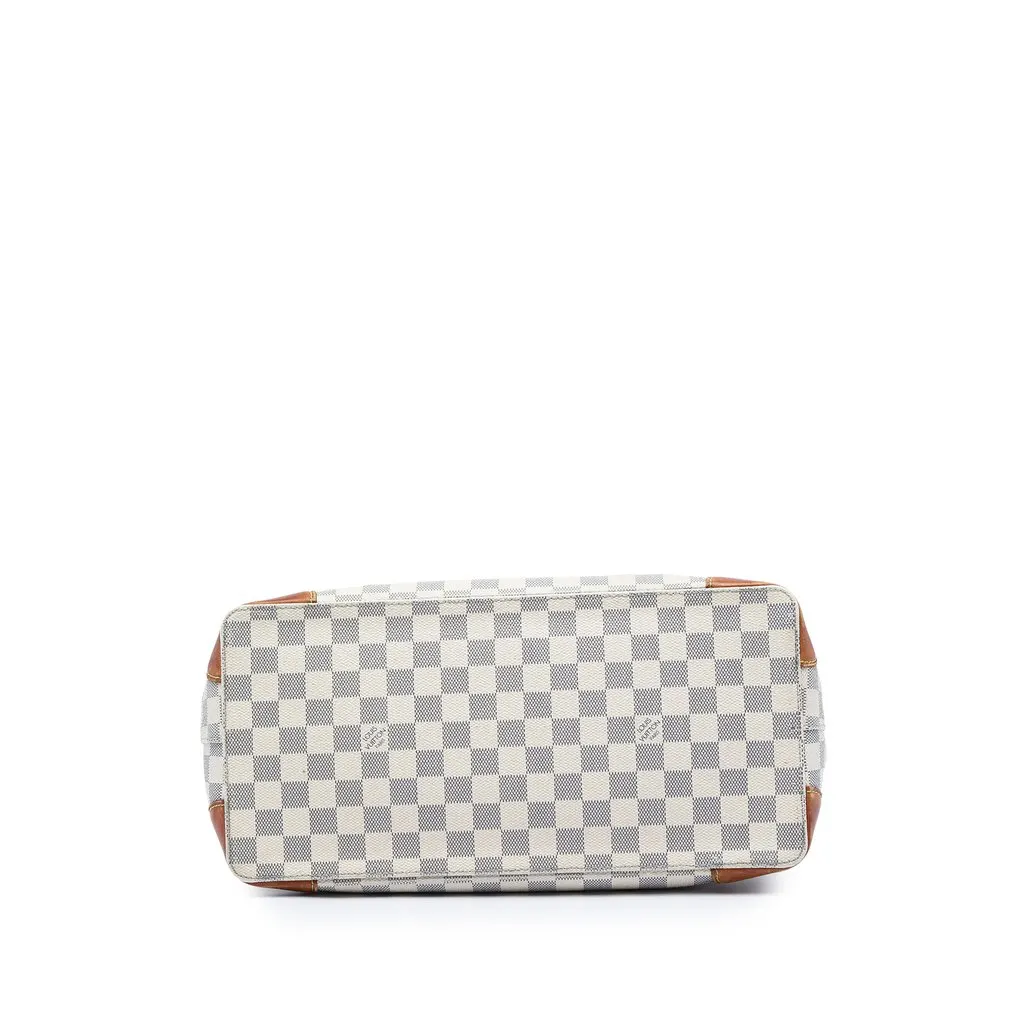 Louis Vuitton Damier Azur Hampstead MM White Canvas Very good - Inside View