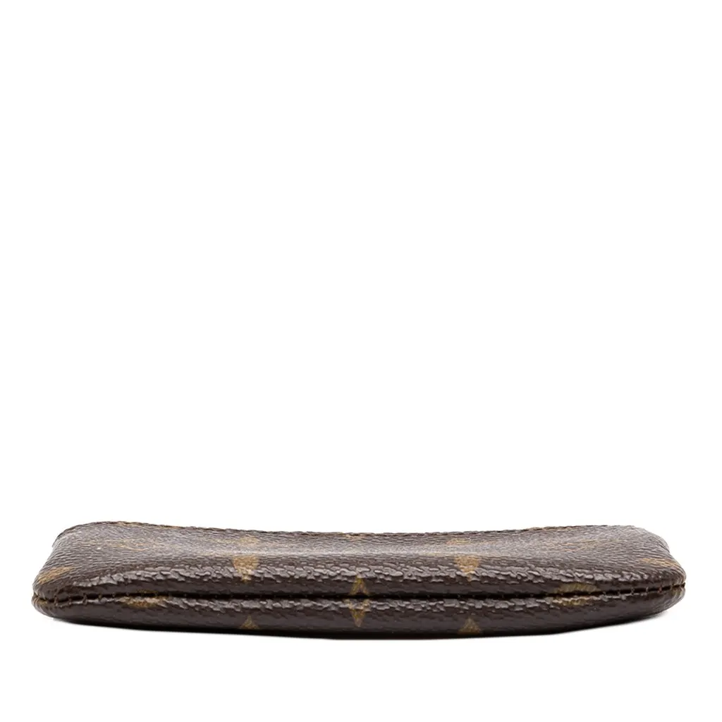 Louis Vuitton Monogram Key Pouch Brown Canvas Very good - Inside View