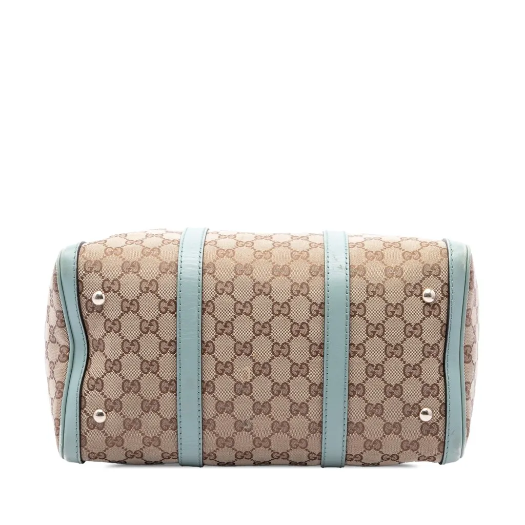 Gucci Medium GG Canvas Joy Boston Bag Beige Canvas Very good - Inside View