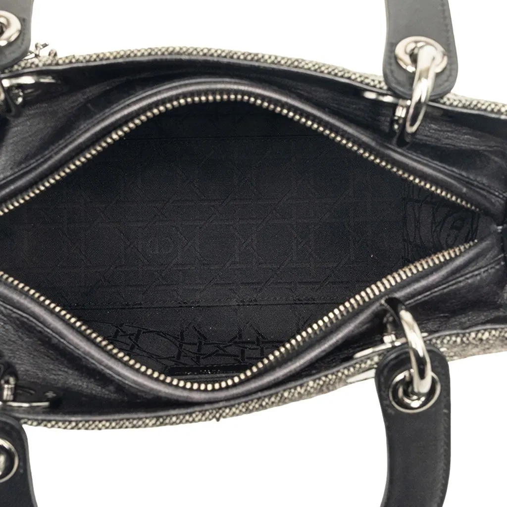 Dior Medium Tweed Lady Dior MultiColor Very good - Model View