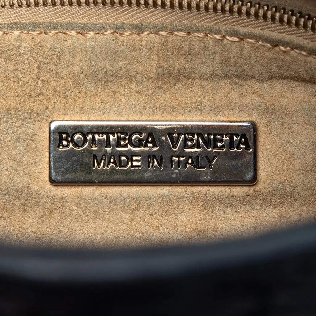 Bottega Veneta Nappa Intrecciato Crossbody Black Leather Good - Box View