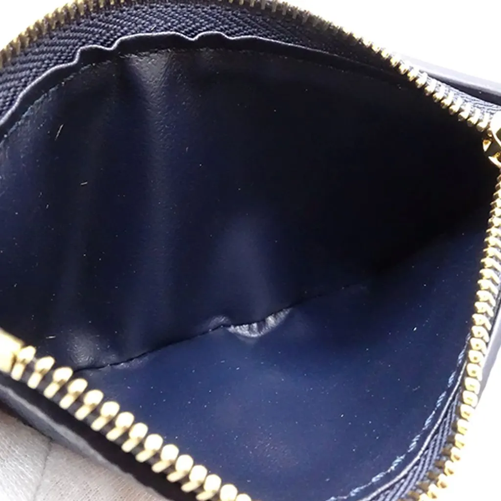 Louis Vuitton Monogram Empreinte Victorine Wallet Blue Leather Very good - Model View