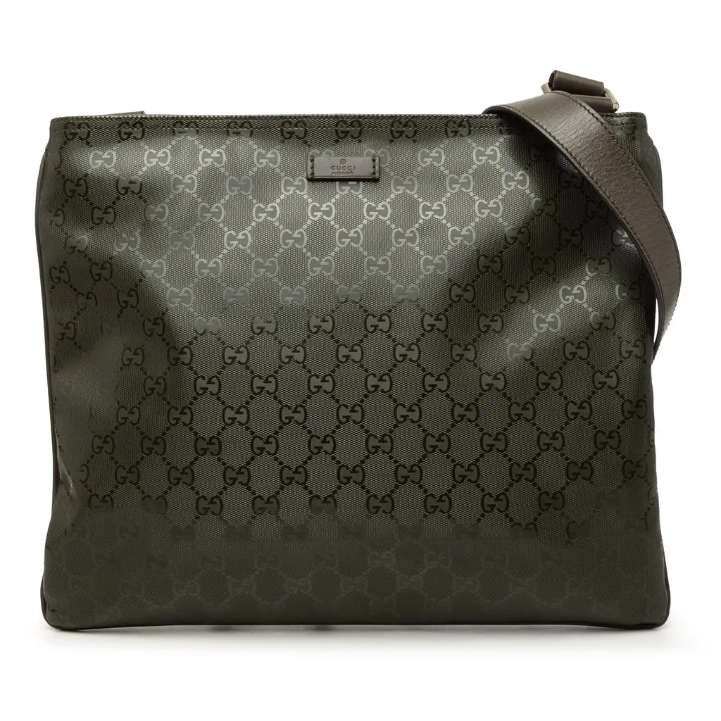 Gucci GG Imprime Crossbody Brown Very good - Front View