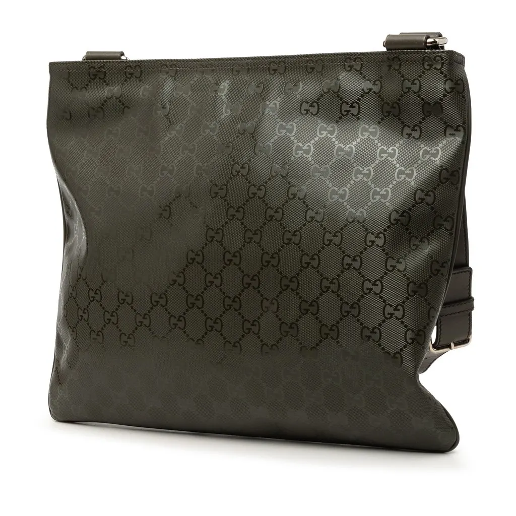 Gucci GG Imprime Crossbody Brown Very good - Back View