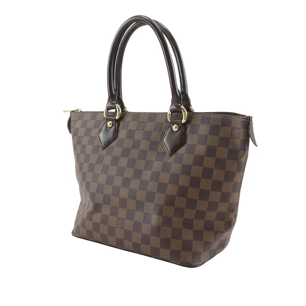 Louis Vuitton Damier Ebene Saleya PM Brown Very good - Inside View