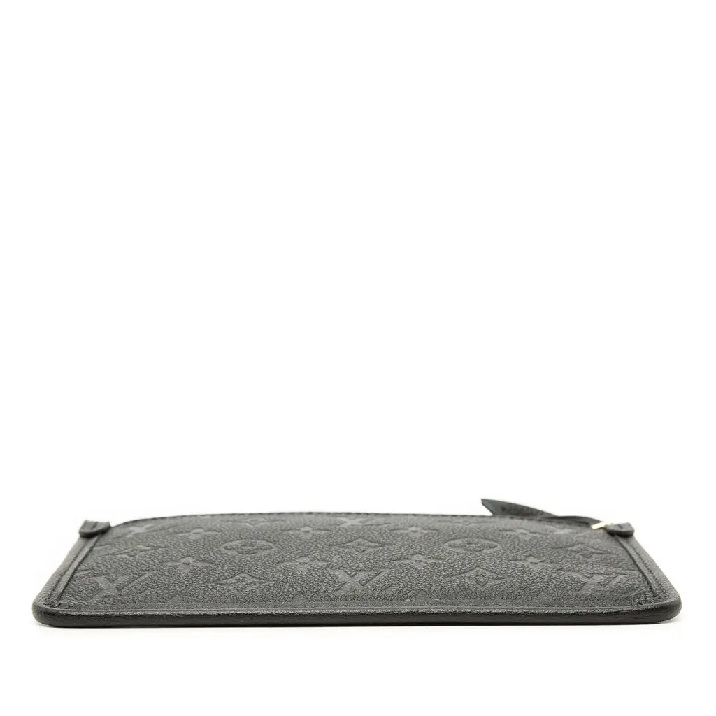 Louis Vuitton Monogram Empreinte CarryAll PM Pouch Black Leather Very good - Inside View