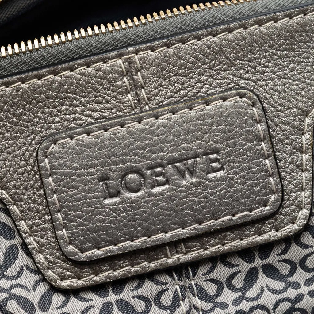 LOEWE Anagram Canvas New Road Crossbody MultiColor Very good - Box View