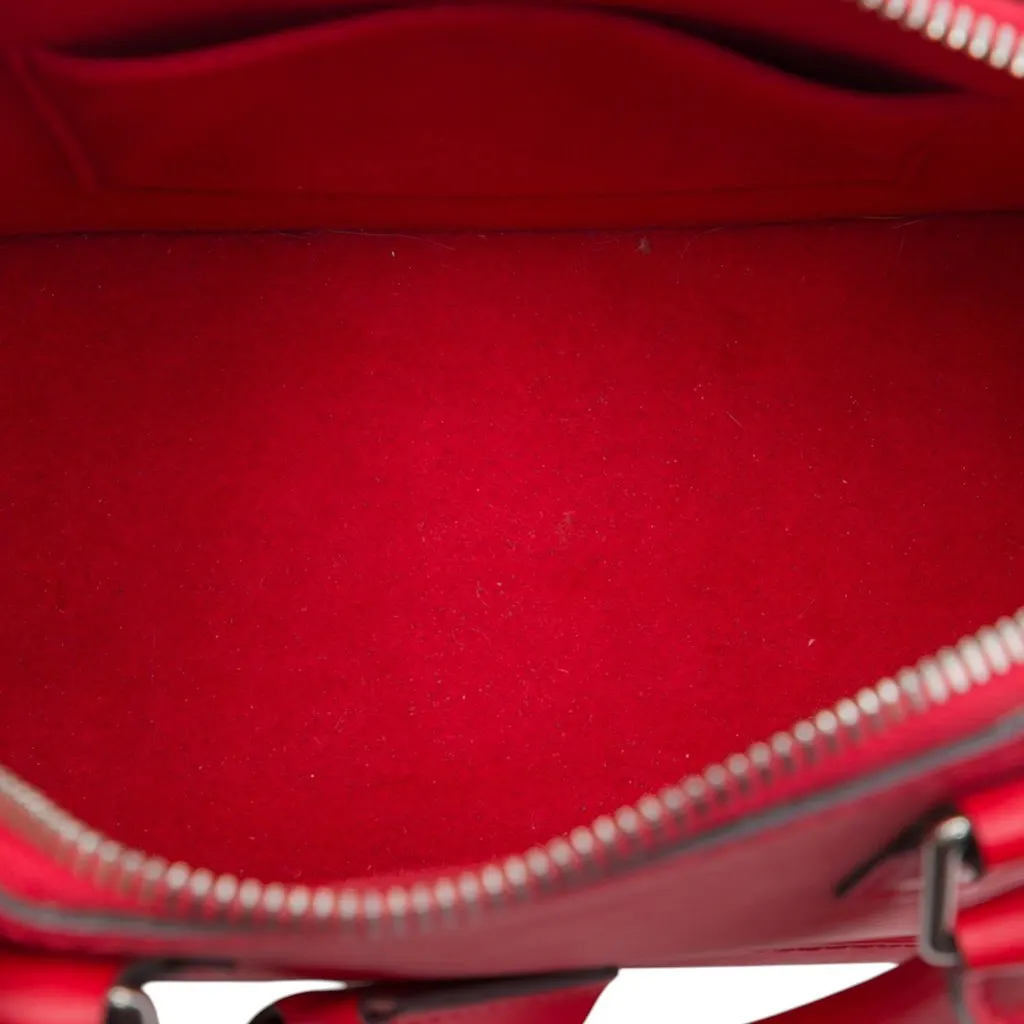 Louis Vuitton Epi Alma BB Red Leather Very good - Model View