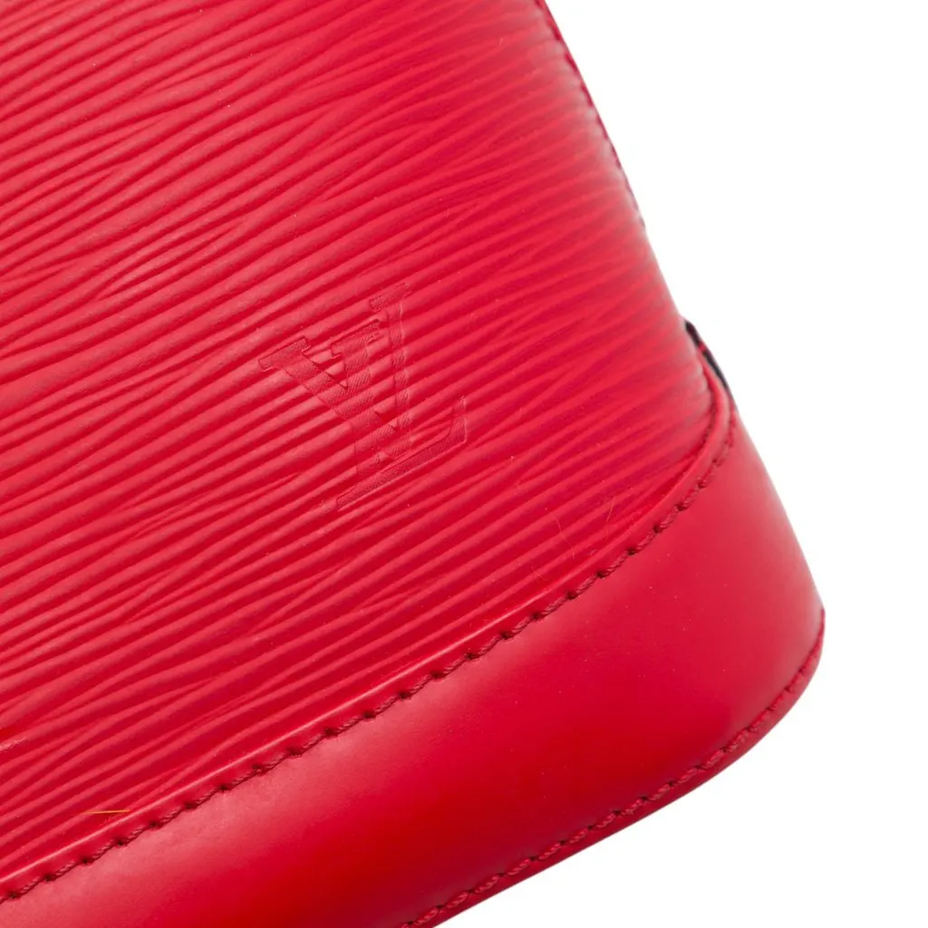 Louis Vuitton Epi Alma BB Red Leather Very good - Box View