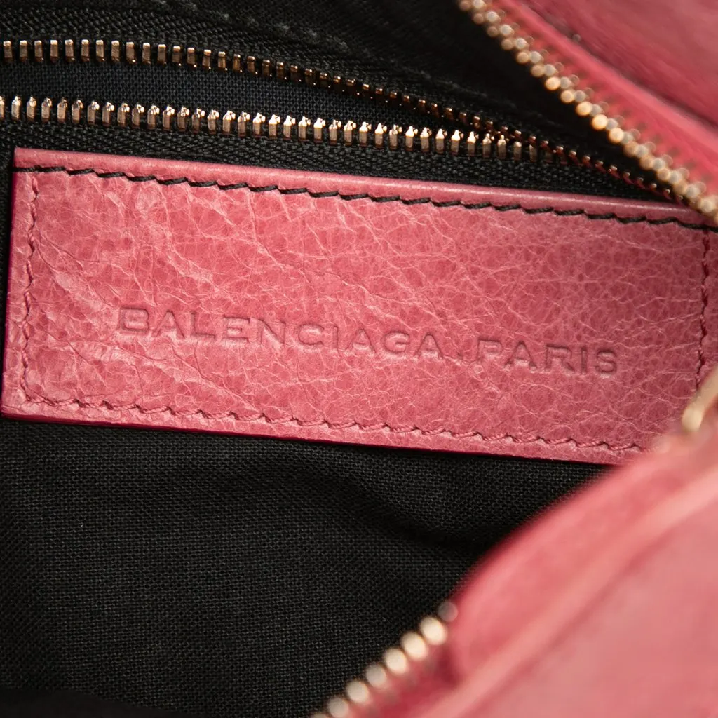 Balenciaga Lambskin Motocross Giant 12 Hip Crossbody Pink Leather Good - Box View