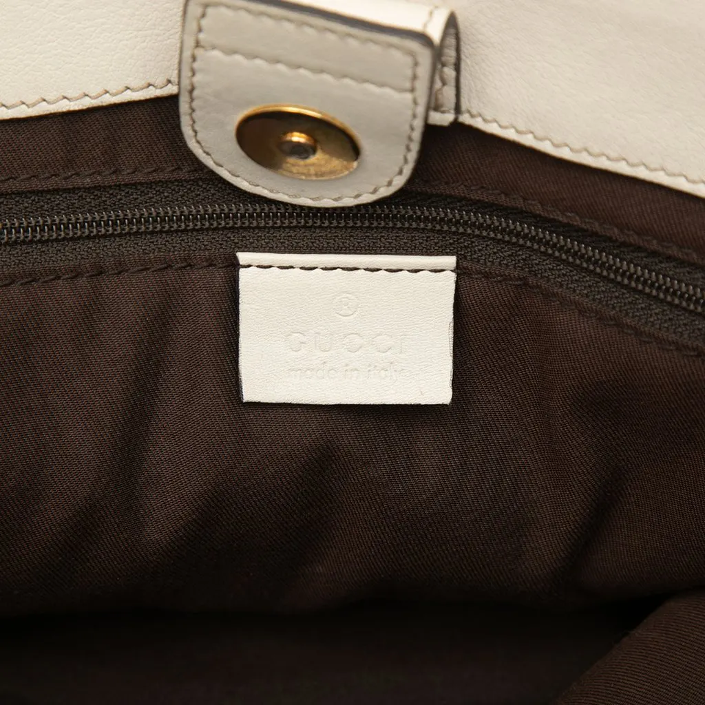 Gucci GG Canvas Abbey D Ring Handbag Beige Very good - Box View