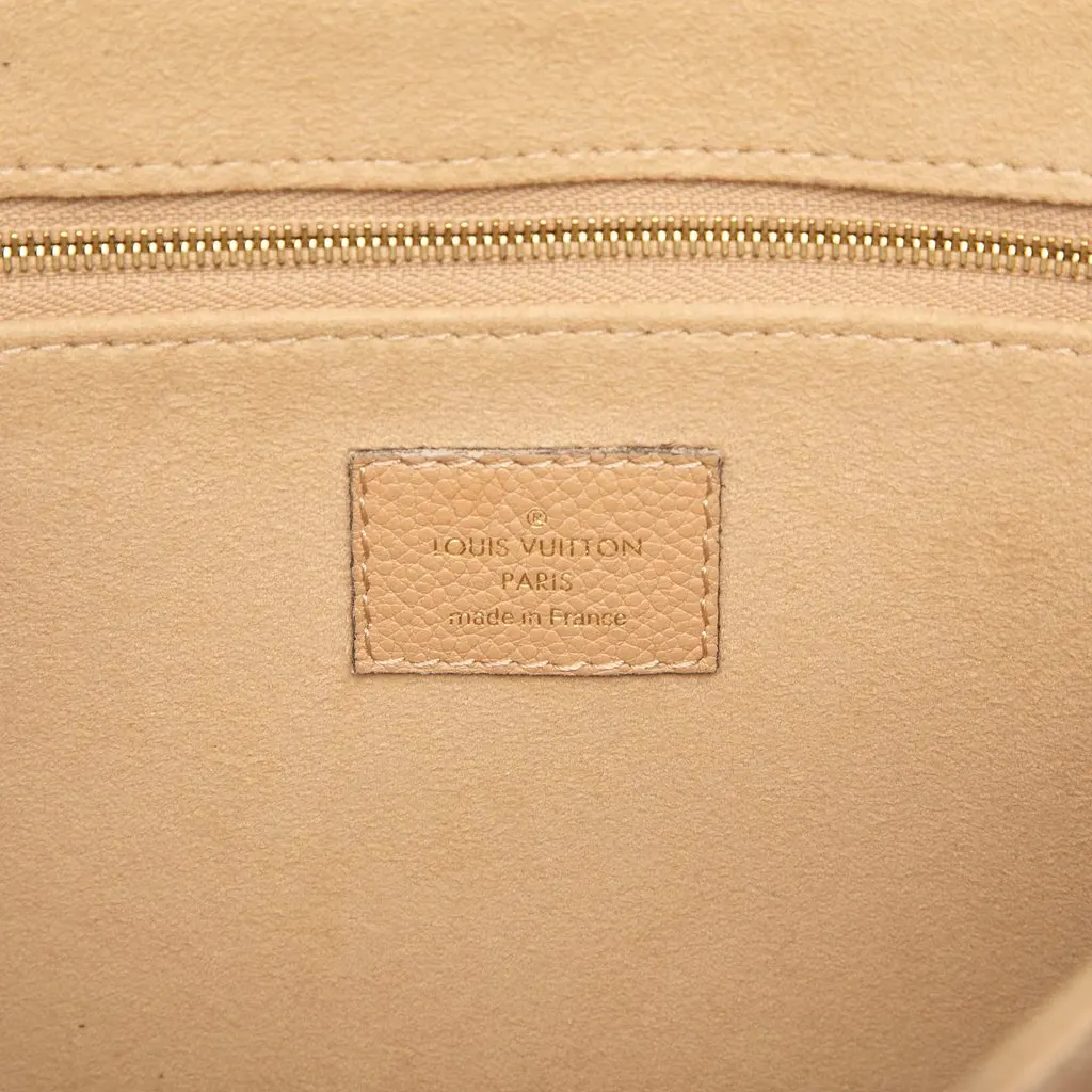 Louis Vuitton Monogram Empreinte Saint Germain PM Beige Leather Very good - Box View