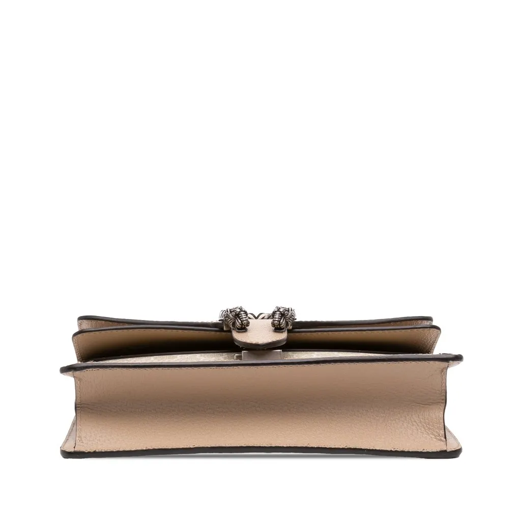 Gucci Medium GG Supreme Dionysus Crossbody Beige Canvas Very good - Inside View