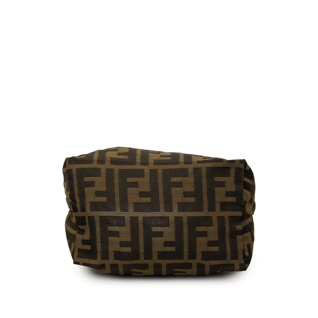 Fendi Mini Zucca Canvas Handbag Brown Canvas Very good - Inside View