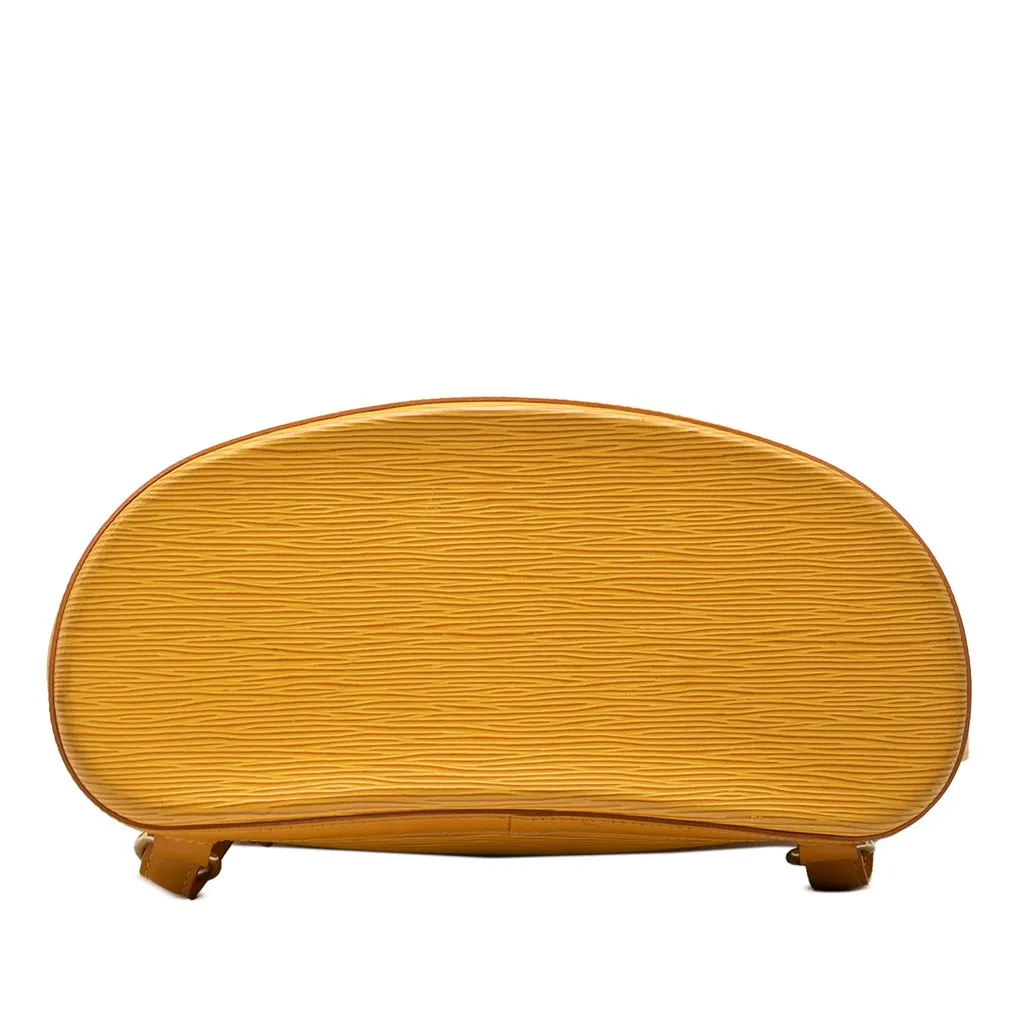 Louis Vuitton Epi Gobelins Yellow Leather Very good - Inside View