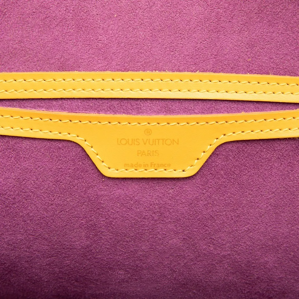 Louis Vuitton Epi Gobelins Yellow Leather Very good - Box View