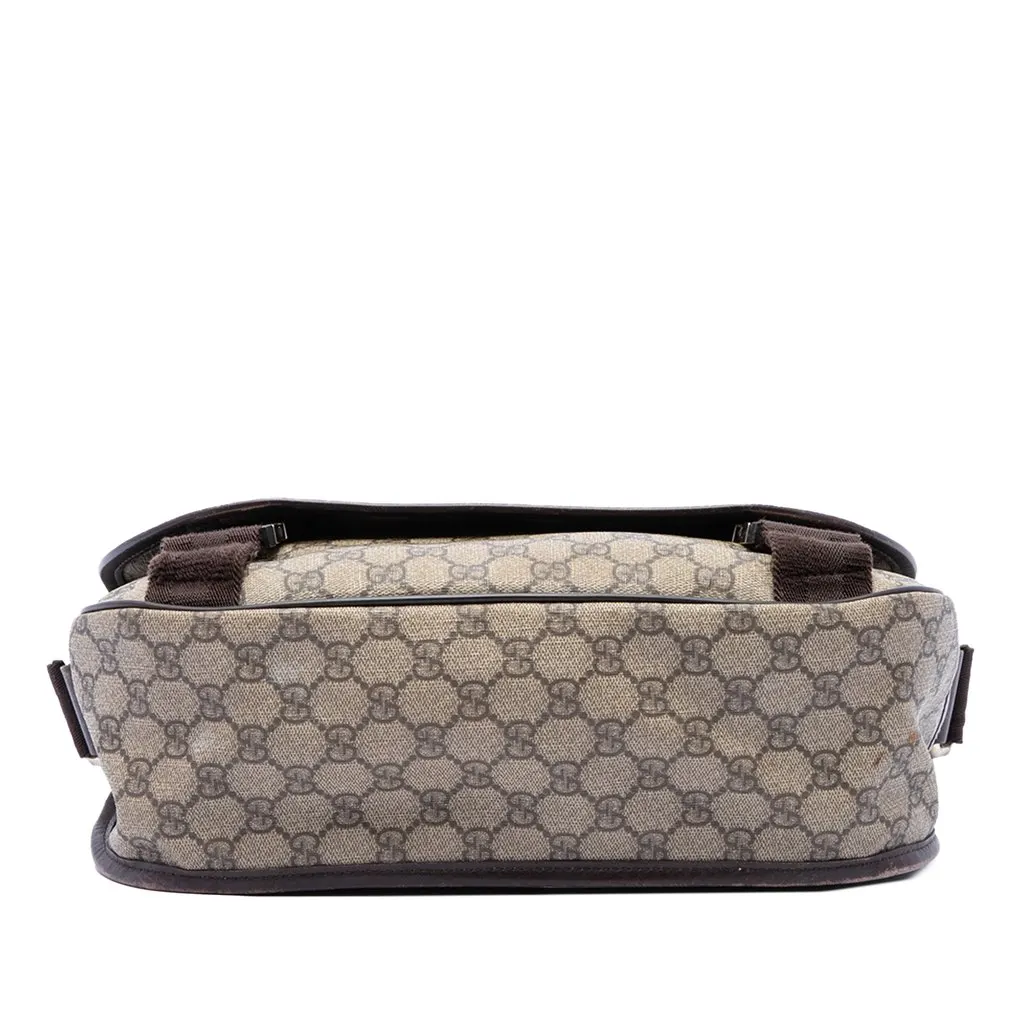 Gucci GG Supreme Crossbody Beige Very good - Inside View