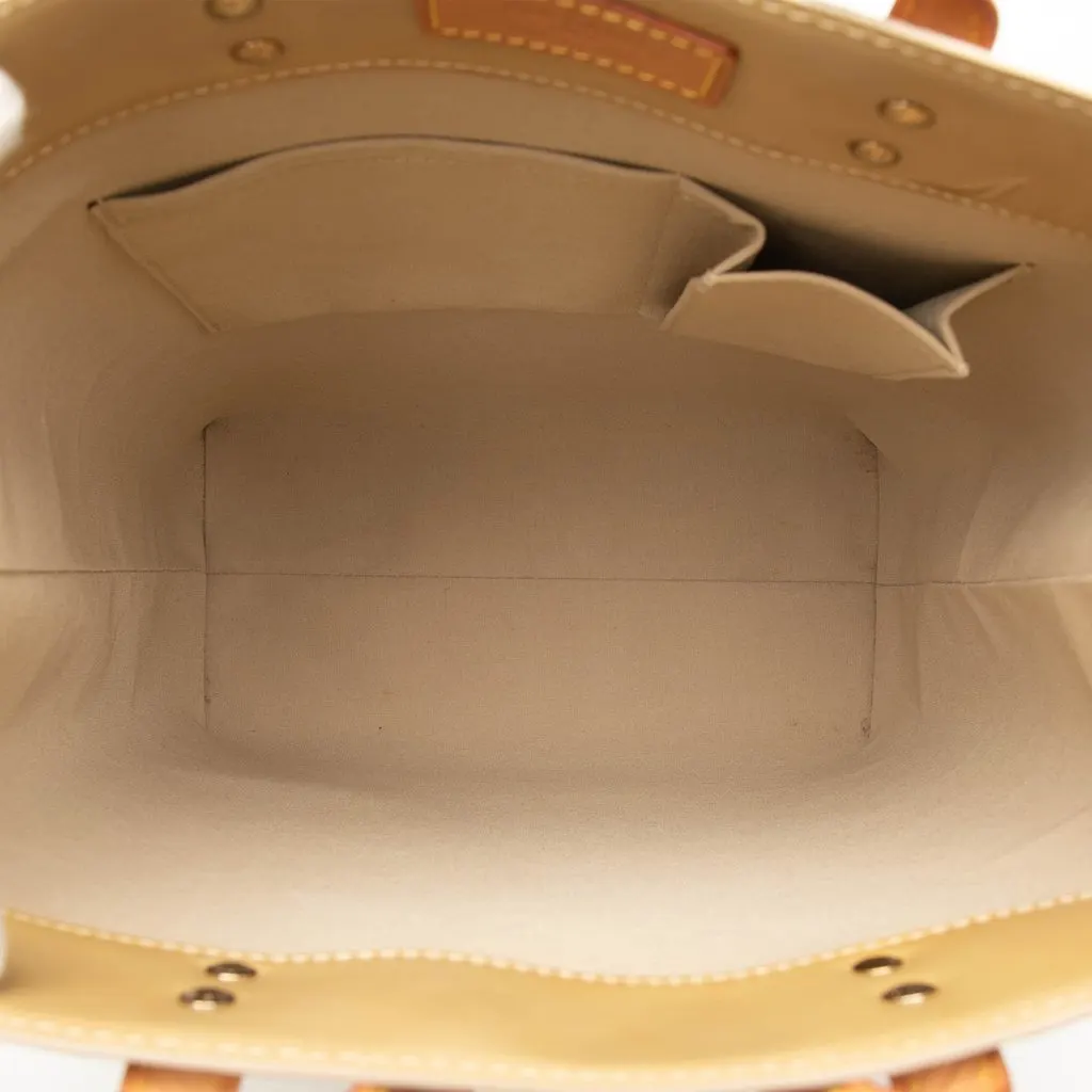 Louis Vuitton Monogram Vernis Reade MM Beige Leather Very good - Model View