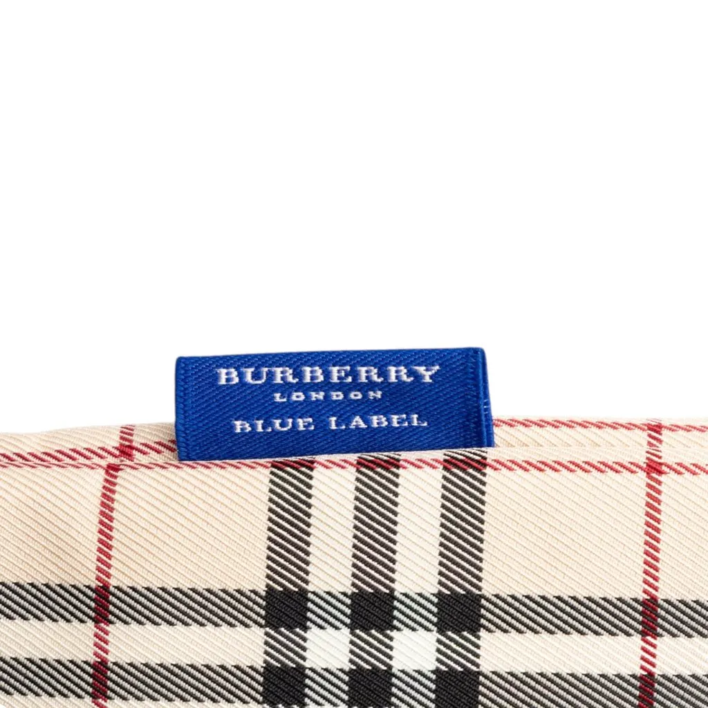 Burberry House Check Canvas Tote Beige Very good - Box View