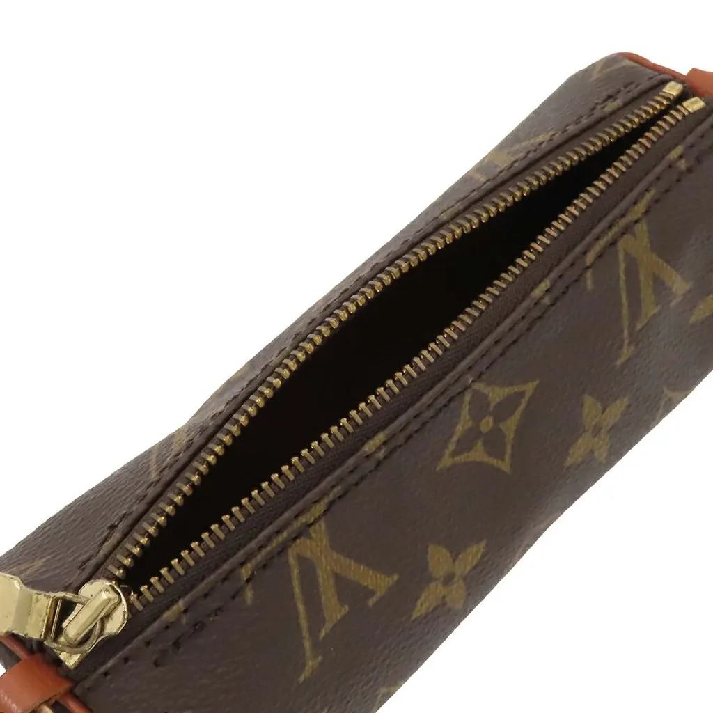 Louis Vuitton Monogram Papillon Pochette Brown Very good - Inside View