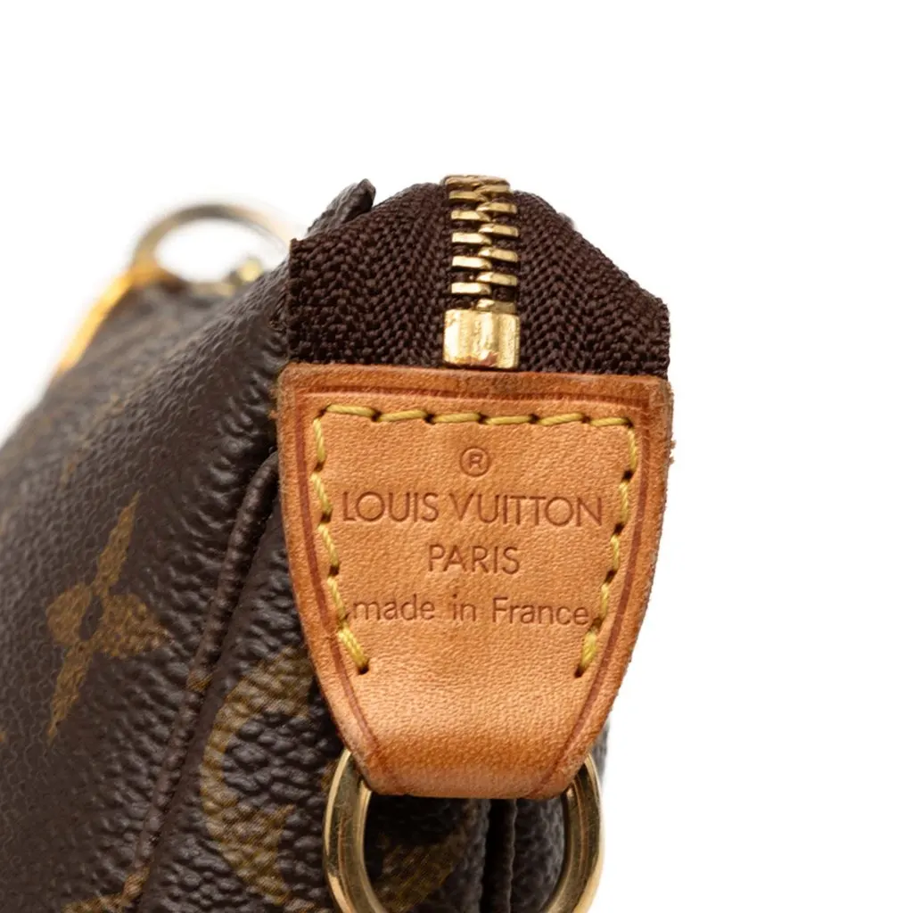 Louis Vuitton Monogram Mini Pochette Accessoires Brown Very good - Box View