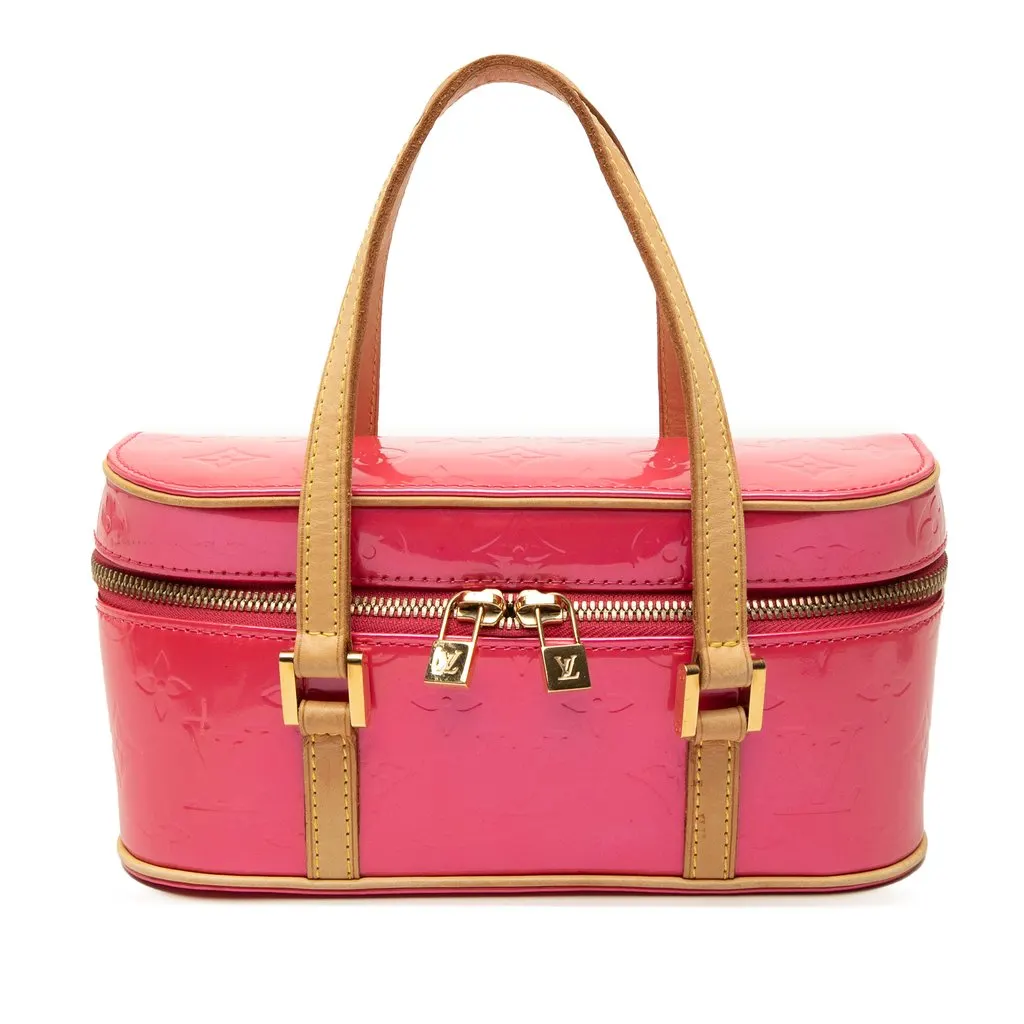 Louis Vuitton Monogram Vernis Sullivan Horizontal PM Pink Leather Very good - Front View
