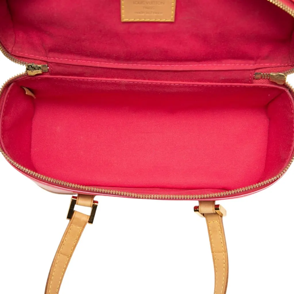Louis Vuitton Monogram Vernis Sullivan Horizontal PM Pink Leather Very good - Model View