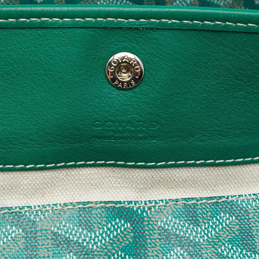 Goyard Goyardine Saint Louis GM Green Canvas Good - Box View