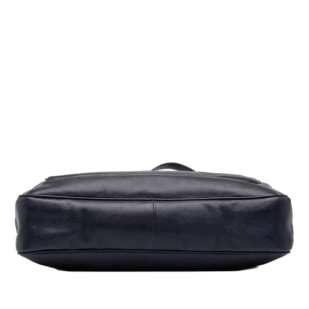 Loewe Leather Anagram Satchel Black Leather Very good - Inside View