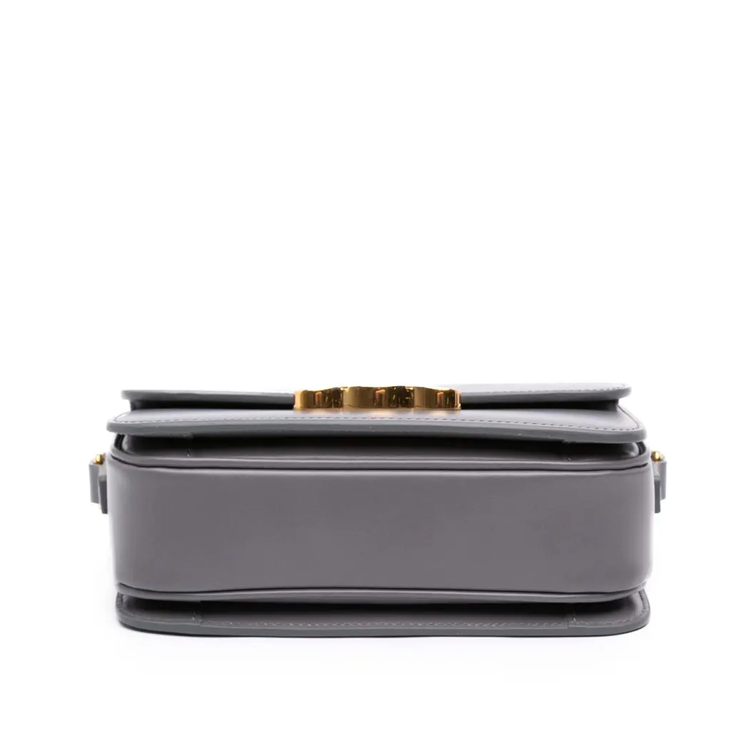 Celine Teen Shiny Calfskin Triomphe Crossbody MultiColor Leather Very good - Inside View