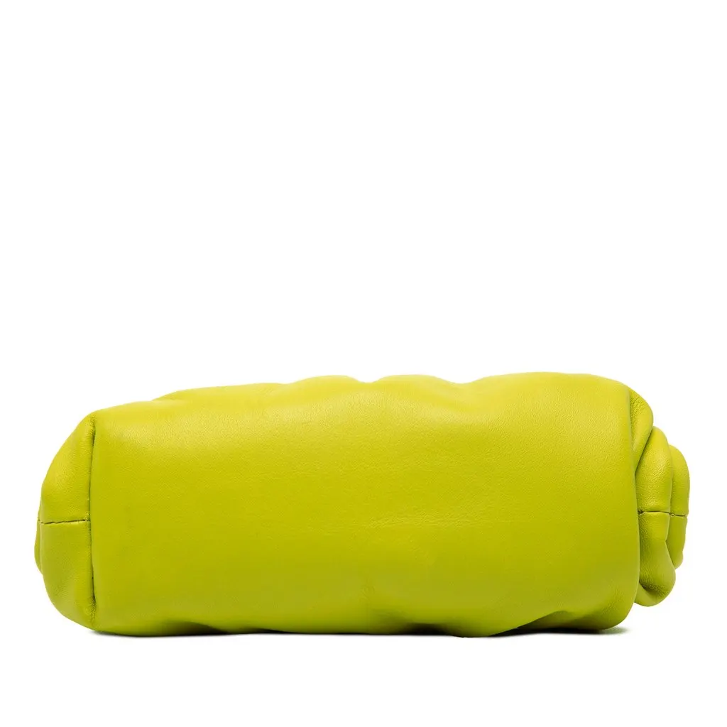 Bottega Veneta Lambskin The Extra Mini Pouch Crossbody Green Leather Very good - Inside View