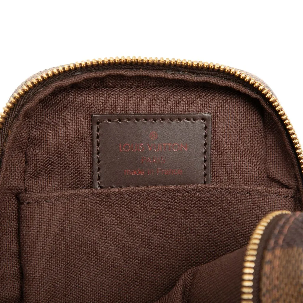 Louis Vuitton Damier Ebene Etui Okapi GM Brown Very good - Box View