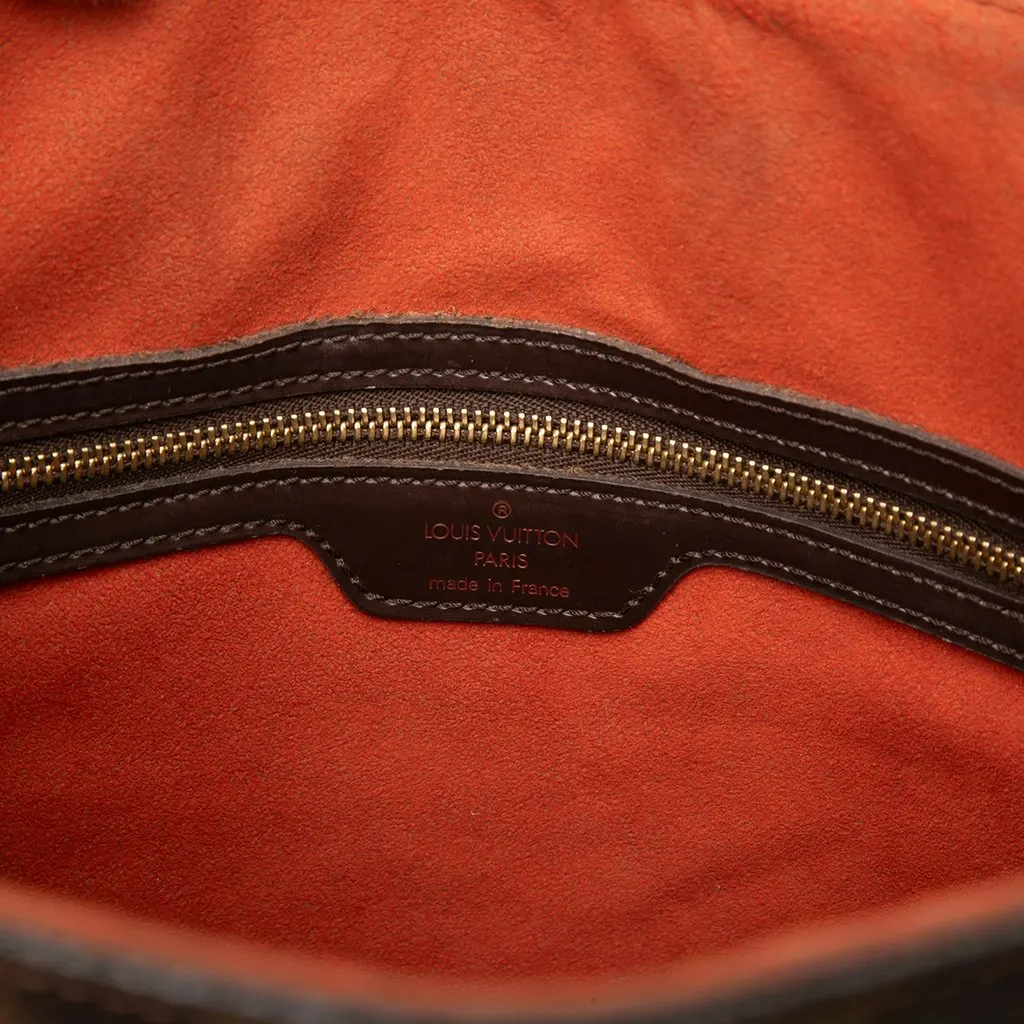 Louis Vuitton Damier Ebene Uzes Brown Good - Box View