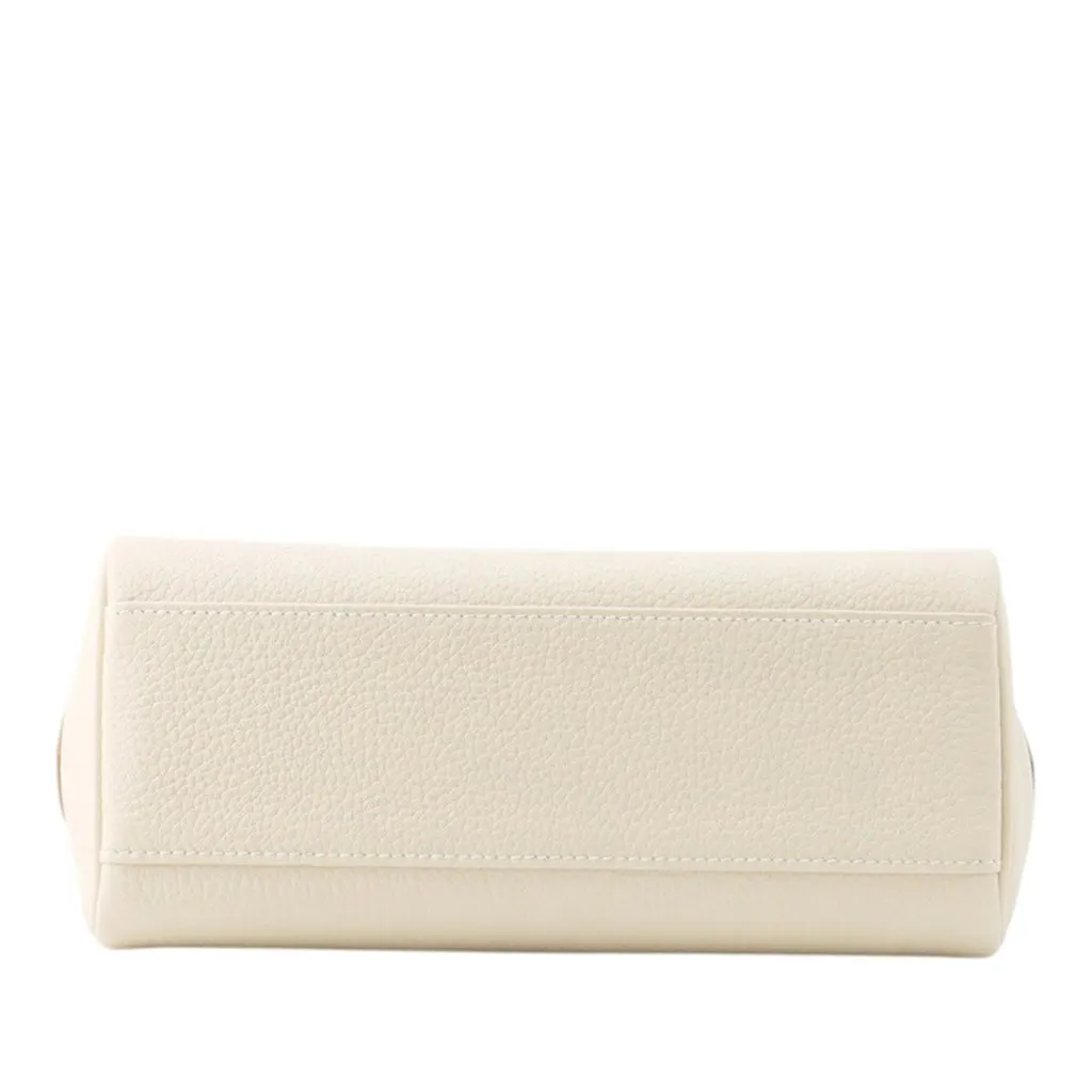 Hermès Togo Kelly Messenger PM White Leather Never worn - Inside View
