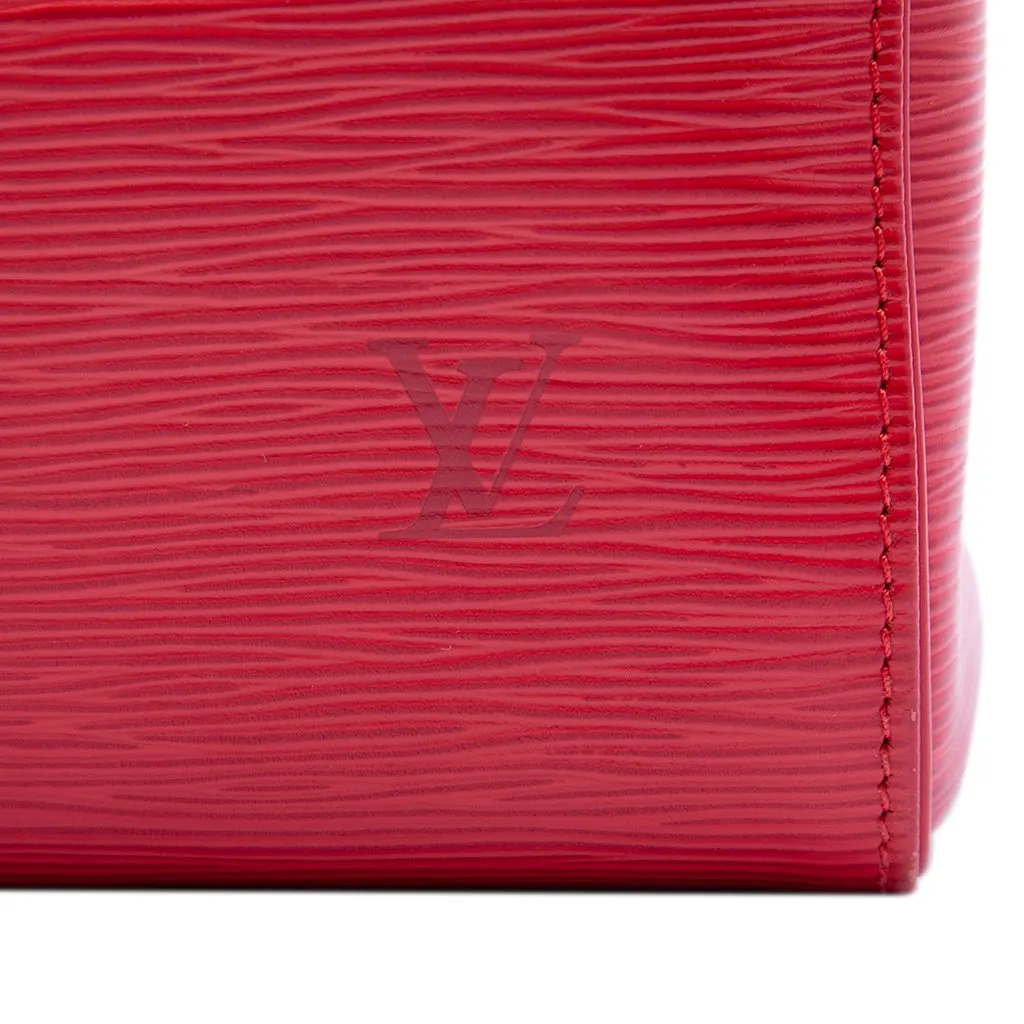 Louis Vuitton Epi Speedy 25 Red Leather Very good - Box View