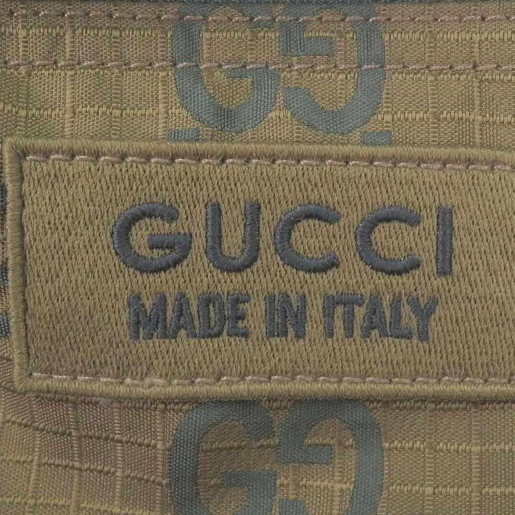 Gucci GG Ripstop Nylon Belt Bag Brown Very good - Box View