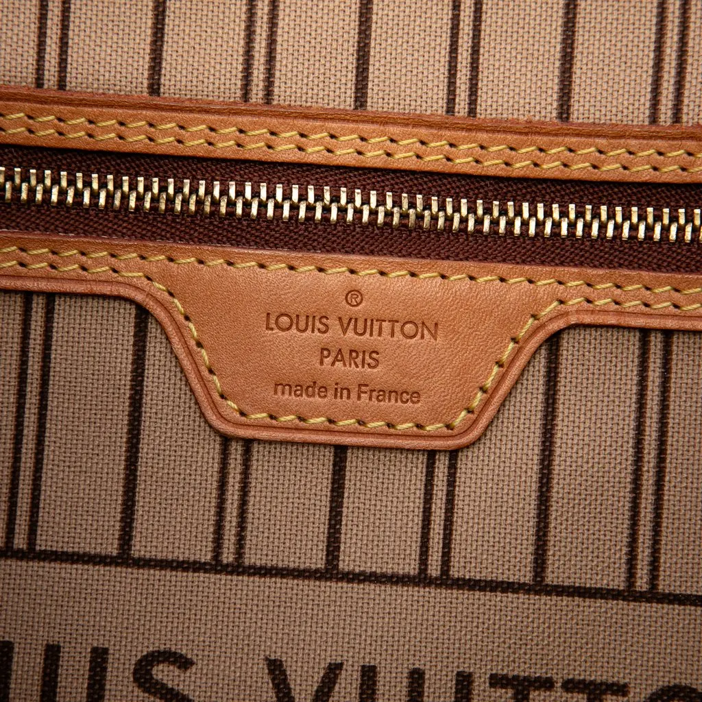 Louis Vuitton Monogram Neverfull MM Brown Very good - Box View