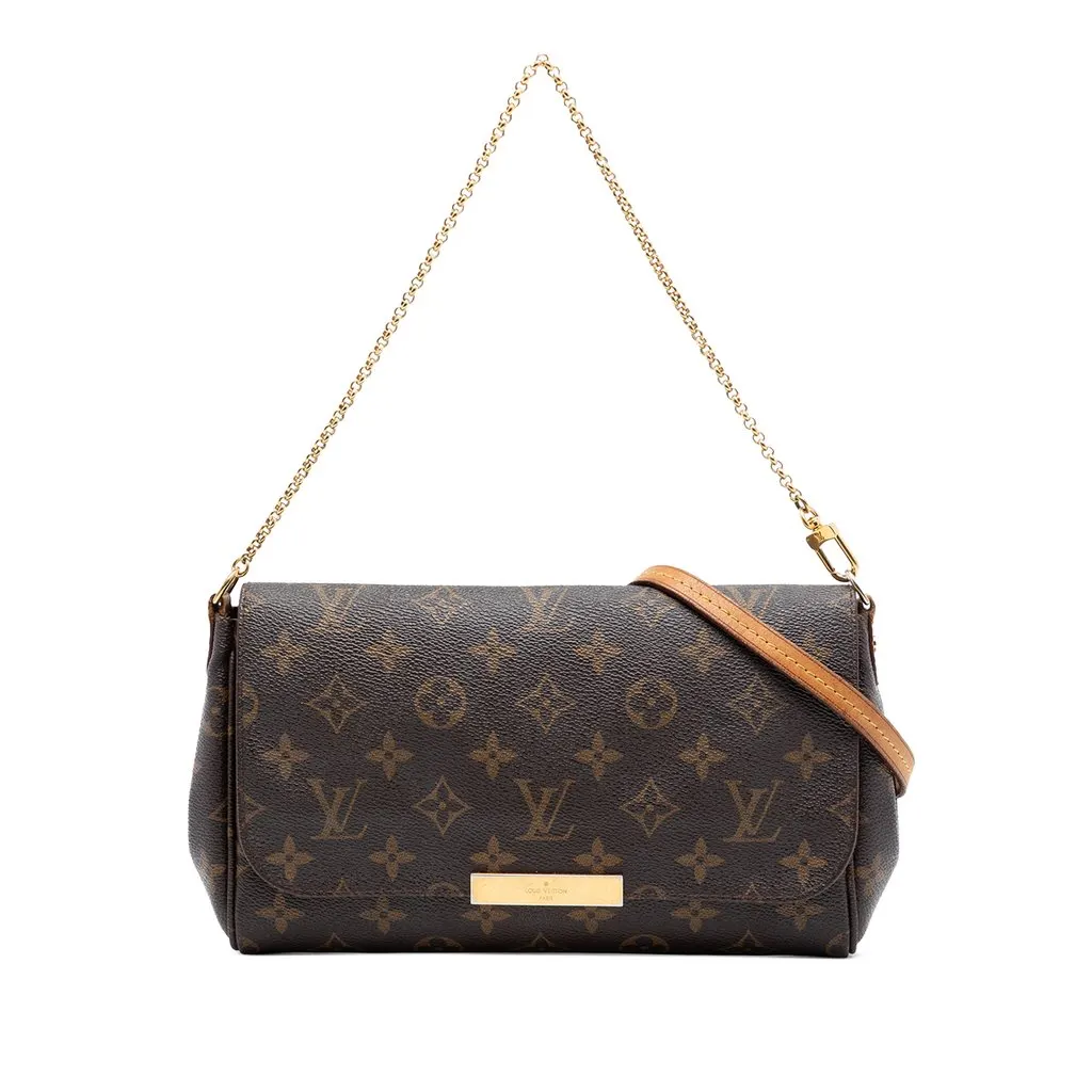Louis Vuitton Monogram Favorite PM Brown Very good - Front View