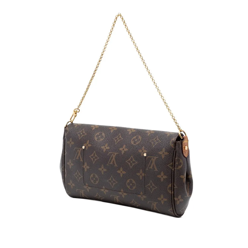 Louis Vuitton Monogram Favorite PM Brown Very good - Back View