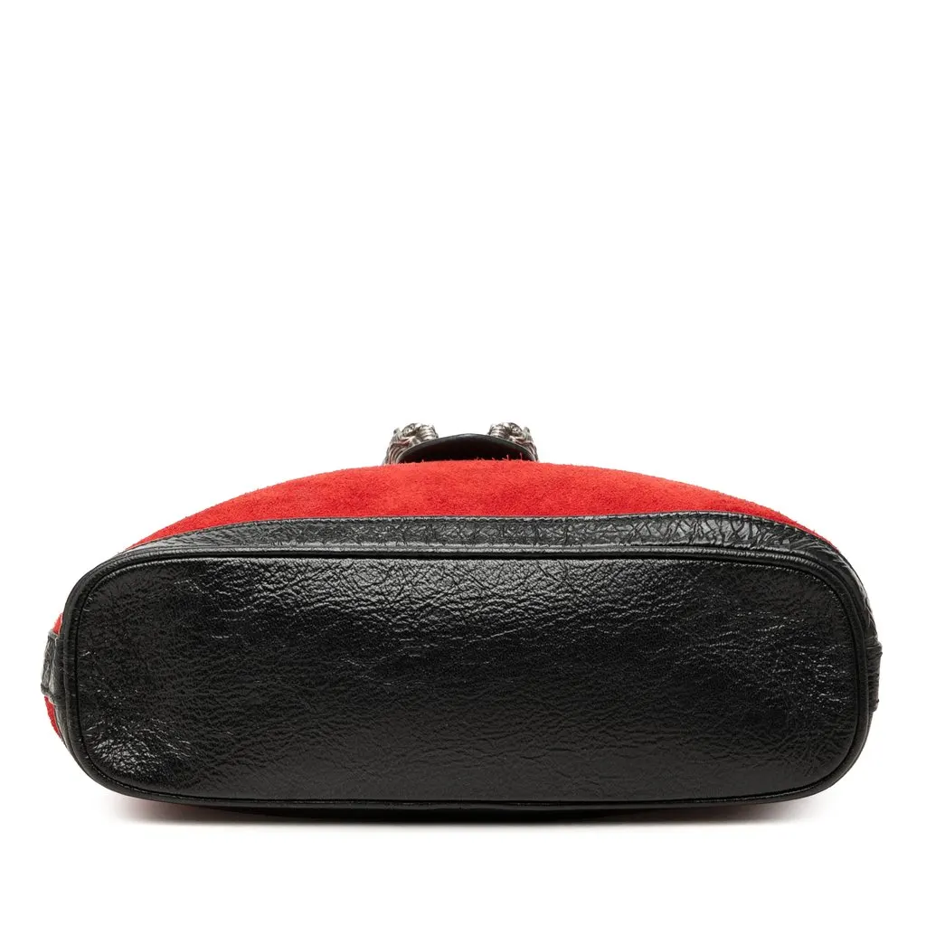 Gucci Suede Dionysus Bucket Bag Red Leather Very good - Inside View