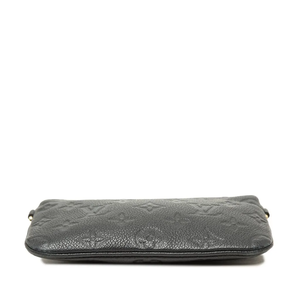 Louis Vuitton Monogram Empreinte Citadine Pochette Black Leather Very good - Inside View